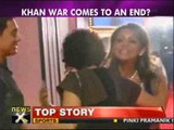 Salman attends Shahrukh Khan's Jab Tak Hai Jaan premier - NewsX