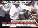 Police lathi-charged Youth Congress workers