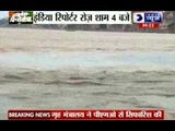 Varanasi ghats drowned after Ganga flows over the danger sign
