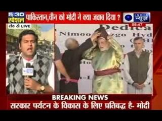 PM Narendra Modi addresses Jammu and Kashmir with the 3 P solutions