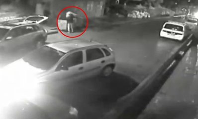 Amcası Parçalara Ayıran Şahıs Güvenlik Kamerasında