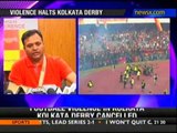 40 injured as Mohun Bagan-East Bengal derby called off - NewsX
