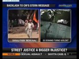 Thackeray memorial: Shiv Sainiks backlash to CM's stern message - NewsX