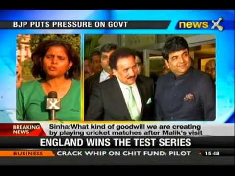 BJP demands cancellation of upcoming Indo-Pak cricket series - NewsX