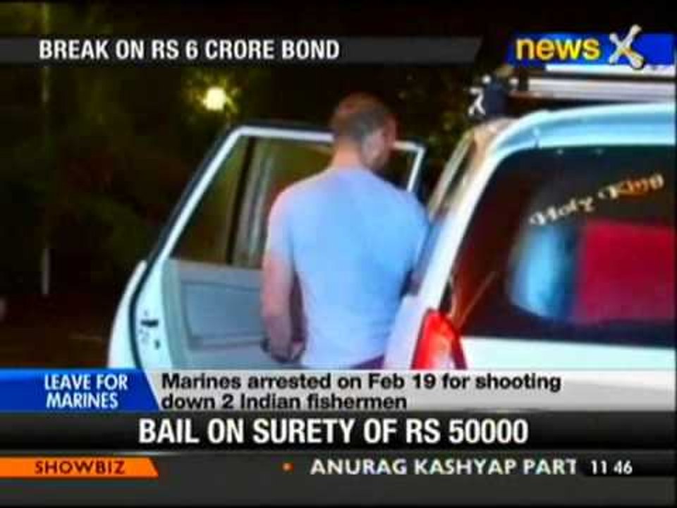 Indian fisherman killing: Accused Italian Marines to go home for Xmas - NewsX