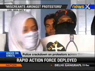 Download Video: Delhi gangrape: People's voice over India Gate protest - NewsX