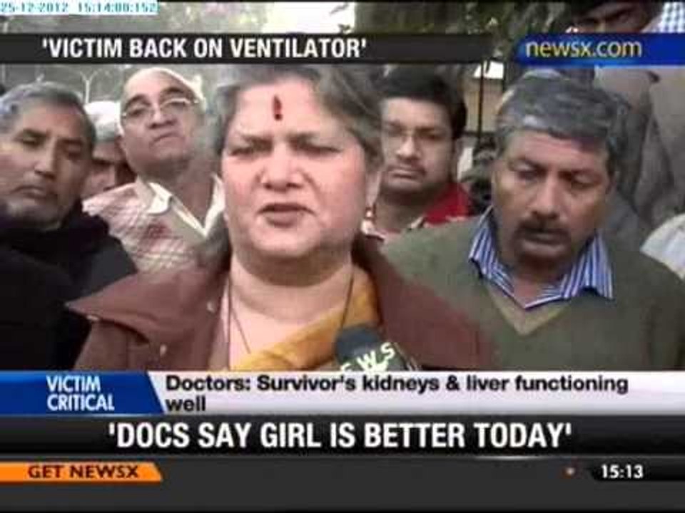 Delhi gangrape: Victim's health improving but still in danger, says NCW - NewsX