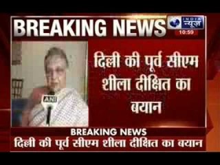Sheila Dikshit: BJP should be given a chance to form government in Delhi