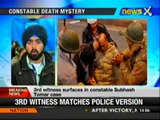 Constable's death: New witness surfaces - NewsX