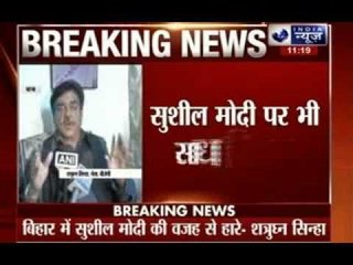 Shatrughan Sinha denies differences with Sushil Modi