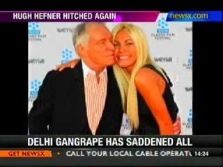 Runaway bride turns Mrs Hugh Hefner - NewsX