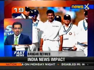 Sanjay Bangar retires from first class cricket - NewsX