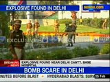 Explosive inside a bag found near Delhi Cantt