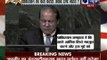 Nawaz Sharif rakes up Kashmir issue at UNGA, blames India for cancelling talks