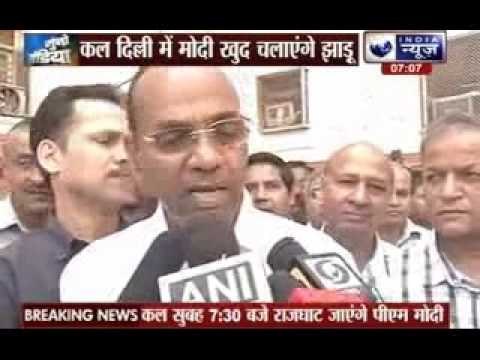 Narendra Modi to wield broom; launches ‘Swachh Bharat Abhiyan’ tomorrow