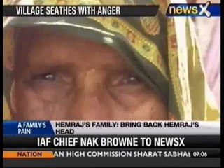 Slain jawan's family demands severed head back