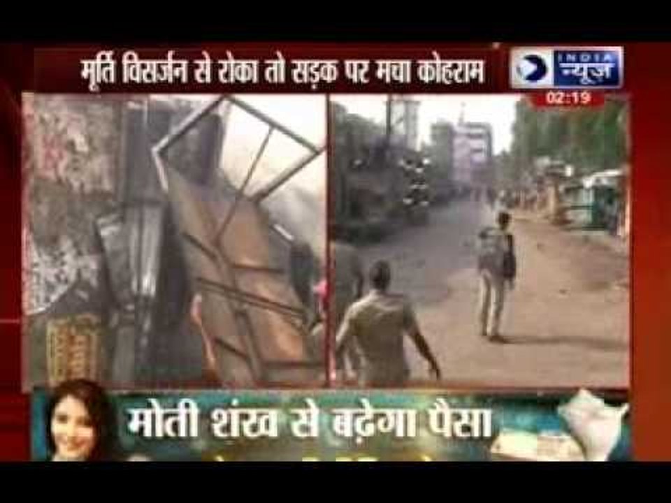 Bihar: Revellers clash with policemen, six vehicles torched