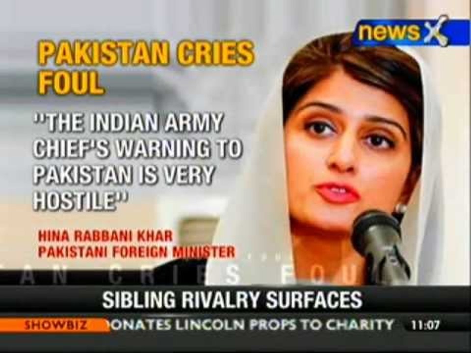 India engaged in war-mongering: Hina Rabbani Khar