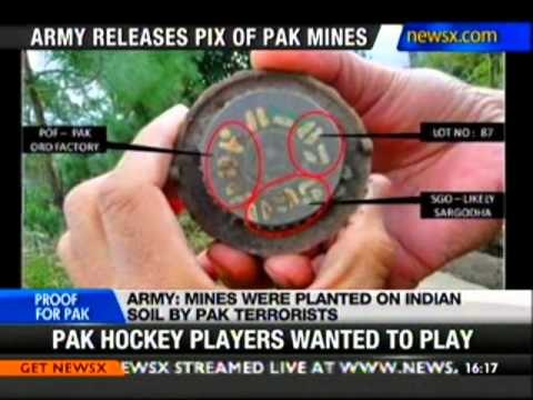 Indian army exposes Pak lie, releases landmine pictures