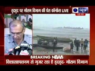 IMD: Cyclone Hudhud picks up speed, to touch 195 kmph today