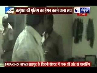 Boozing cops caught on cam in Kota,Rajasthan