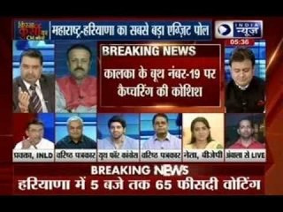 Assembly polls: Booth capturing in Kalka Haryana by INLD