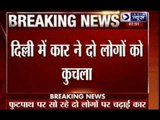 Delhi: Road accident in Connaught place