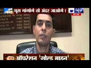 Superintendent of Central Excise and Service Tax Dept caught taking bribe