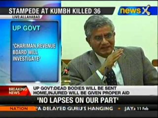 Kumbh Mela stampede: Top officials to monitor relief work, says UP govt