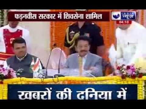Shiv Sena MLAs inducted in Devendra Fadnavis ministry