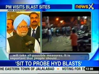 Hyderabad blasts: PM appeals for calm