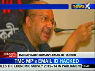 TMC MP Kabir Suman's email id hacked