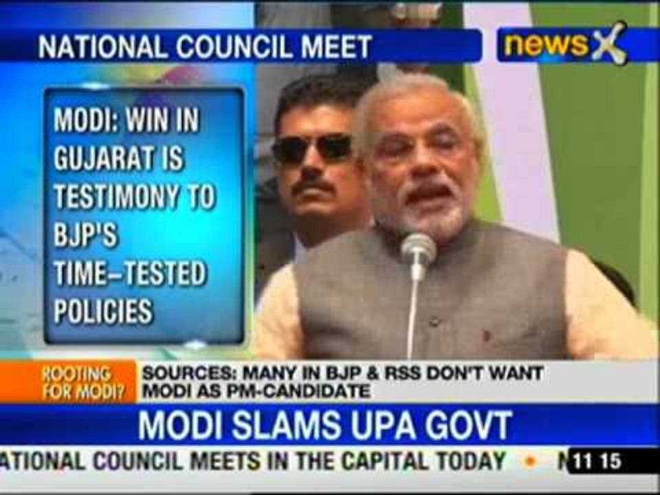 Congress posts 'nightwatchmen' as PM: Modi