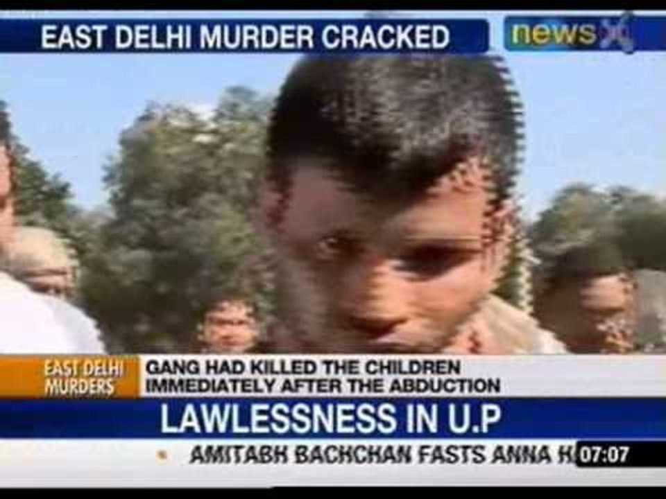 East Delhi murder: 3 men arrested for killing kids