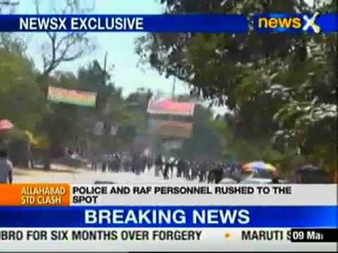 Students of 2 groups clash in Allahabad University