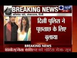 Sunanda Pushkar Murder Mystery: Delhi Police issue notice to Shashi Tharoor