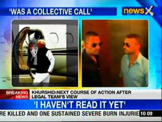 Italy Marine case: India will respond after studying letter