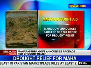 Maha govt announces package for drought relief