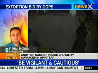 Punjab: Cop pushes man's face in coal furnace