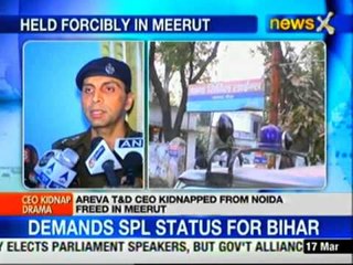 Areva T&D CEO kidnapped from Noida freed in Meerut