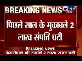 Arvind Kejriwal files nomination