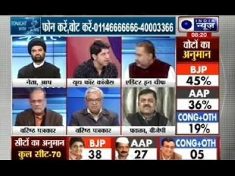 Tonight with Deepak Chaurasia: Kissa Kursi Ka: Who will be the CM of Delhi?