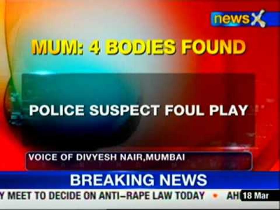 Mumbai: 4 dead bodies of a family found