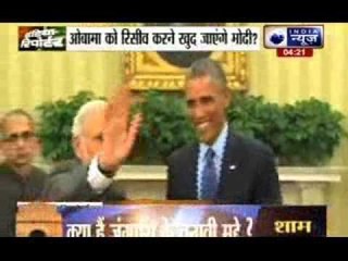 Narendra Modi to break protocol to receive Obama from  New Delhi Airport