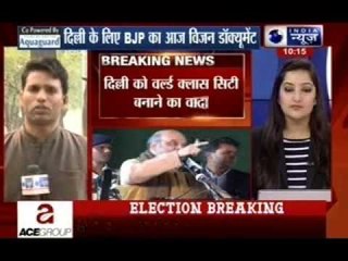 BJP to release vision document aims at making Delhi a world class city
