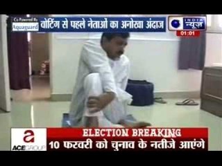 Leaders visiting temple after the election campaign gets over