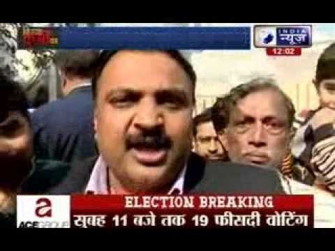 Delhi Assembly Elections 2015: Kiran Bedi talking to India News on the poll day