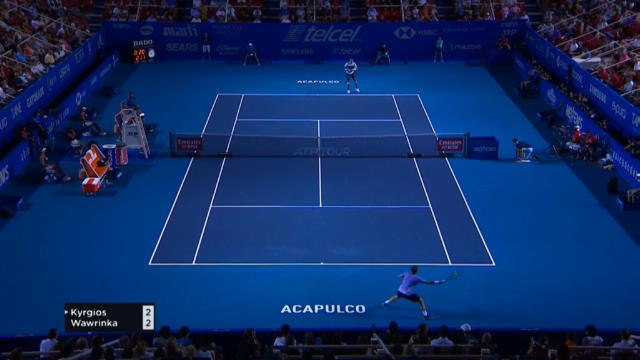 تنس:بطولة اكابولكو: كيريوس يهزم فافرينكا 7-5 و 6-7 و 6-4