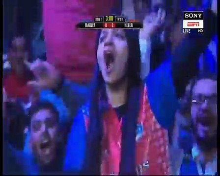 PWL 3 Day 2_ Marwa Amri Vs Helen Maroulis wrestling at Pro Wrestling league 2018