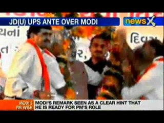 JDU miffed with Modi's remark to repay debt